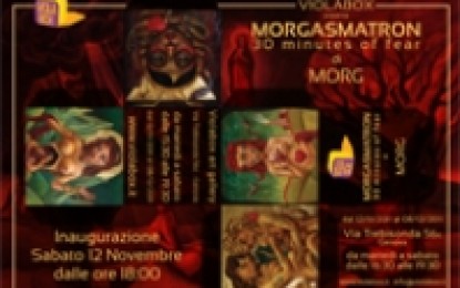 Morgasmatron: quadri e tatuaggi in mostra a Violabox