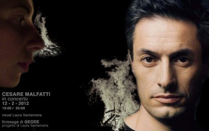 Cesare Malfatti (ex La Crus) in concerto alla Sala Dogana