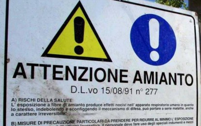 Amianto, centro operativo regionale mesoteliomi: rischio chiusura