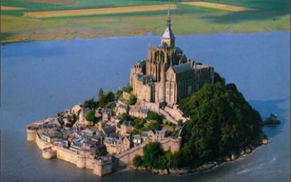 Mont Saint Michel, nel nord della Normandia
