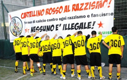 Cartellino rosso al razzismo: torneo di calcio antirazzista