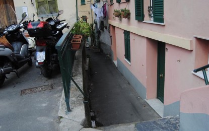 Quezzi: ecco la passerella sul rio Molinetto, 15 mesi dopo l’alluvione