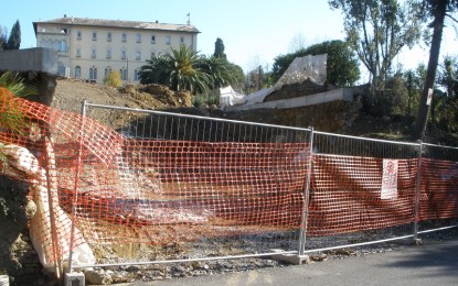 Quarto, viale Quartara: cantiere abbandonato accanto al sito storico