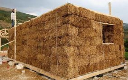 Casa ecologica: un’abitazione di paglia sulle alture di Voltri