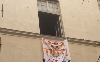 Casa occupata vico Sauli: locali sfitti a famiglie in difficoltà