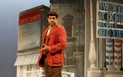 Servo per due: Pierfrancesco Favino e Ugo Dighero in scena