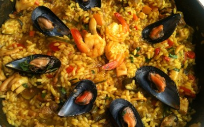 Paella e Sangria, cena dai sapori spagnoli
