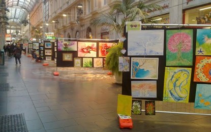 Galleria Mazzini, Galleria d’Arte: mostra e incontro con gli artisti nel centro di Genova