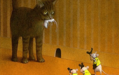 Social Illusion: le illustrazioni dell’artista polacco Pawel Kuczyński in mostra