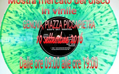 Mostra mercato del vinile in piazza Piccapietra