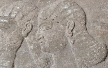 Una mostra sulle lastre assire riallestite al museo di Archeologia Ligure
